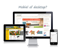 mobiele website